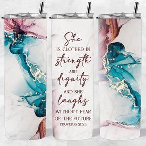 Christian Tumbler, Faith Tumbler, Religious Tumbler | 20oz